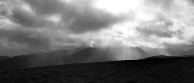 Fellbarrow üzerinde taş Marker