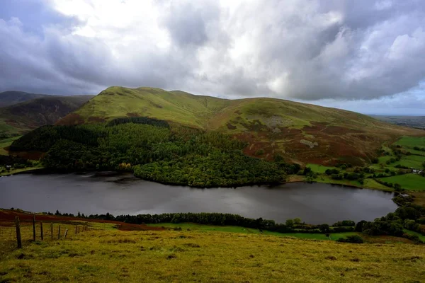 Looking over Loweswater from Darling Fell — Stock Photo, Image