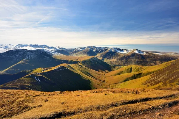 Guardando giù per la valle di Buttermere — Foto Stock