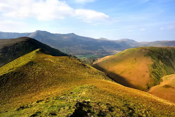 Buttermere пустищі від Рігг Нотт — стокове фото