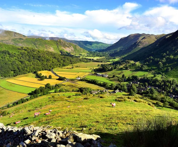 The fields of Hartsop — Stock Photo, Image