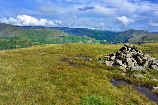 Ullswater aus hartsop dodd — Stockfoto