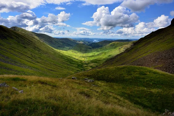 Troutbeck язика від Threshthwaite рот — стокове фото