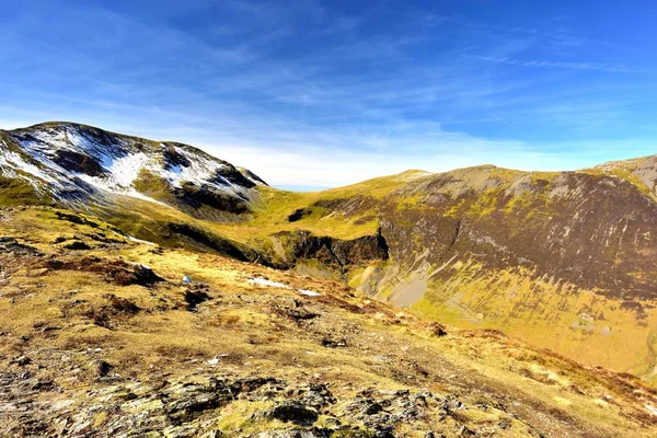 Early spring on the Coledale Horseshoe — Stock Photo, Image