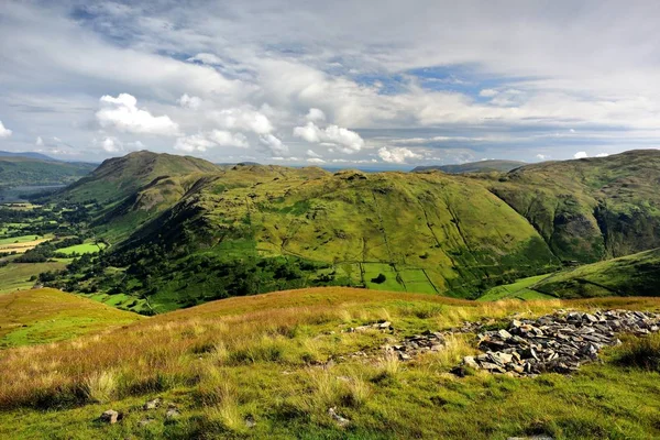 Brockfelsen von hartsop dodd — Stockfoto