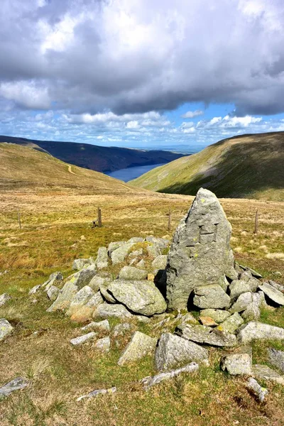 Adam Siège Cairn à Haweswater — Photo