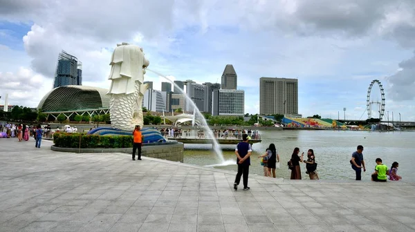 The Modern skyline of Singapore — Stock Photo, Image