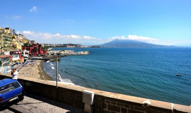 Vezüv Yanardağı Körfez görülen