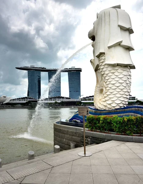 Moderní panorama Singapuru — Stock fotografie