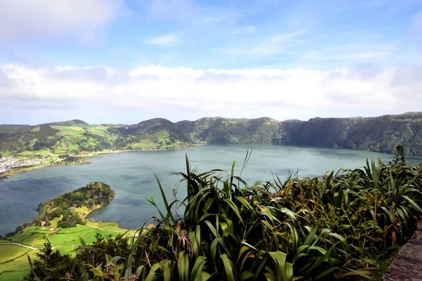 Azores Kalderası Ndaki Furnas Köyü — Stok fotoğraf