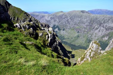 Pillar 'dan Ennerdale Vadisi' ne bakıyorum.