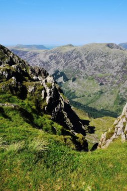 Pillar 'dan Ennerdale Vadisi' ne bakıyorum.