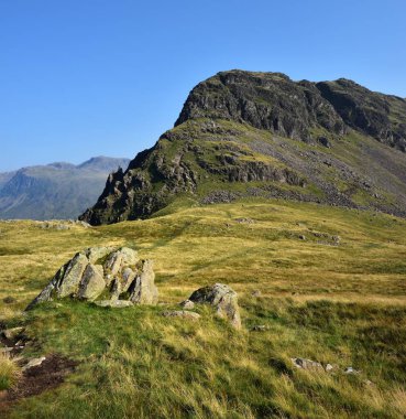 Stirrup Kayalığı 'nın Yewbarrow' daki görünümü