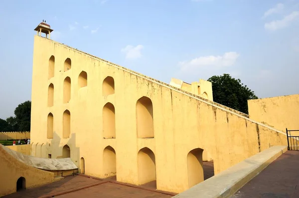 Jaipur Indien November 2019 Del Världens Största Solur Jantar Mantar — Stockfoto