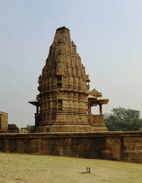 Vanaasherya India Noviembre 2019 Fuerte Ruinas Bhan Garh — Foto de Stock