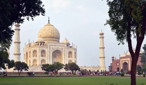 Taj Mahal Agra Índia Novembro 2019 Taj Mahal — Fotografia de Stock