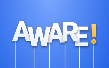 Mavi arkaplanda bilinçli metin. Çubuklardaki harfler, fotokopi makineleri. Covid 19 karantina ya da e-posta bülteni şablonu sırasında bilinç cümlesi. Bloglama, web reklamcılığı ve sosyal medya.