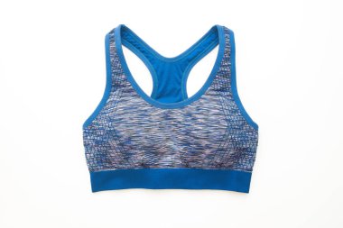 Beyaz arka plan üzerinde izole spor sütyen