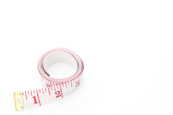 Measuring tape, Slim dieting and fitness concept — Stock Photo, Image