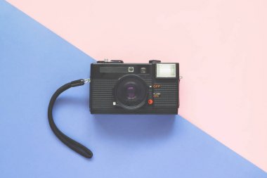 Pastel renkler arka plan, Vintage renk filtresi filmde kamera kapatın