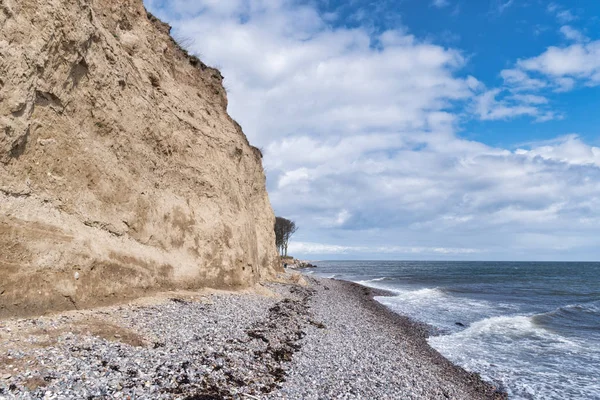 Langeland beach Dovnsklint — Stock fotografie