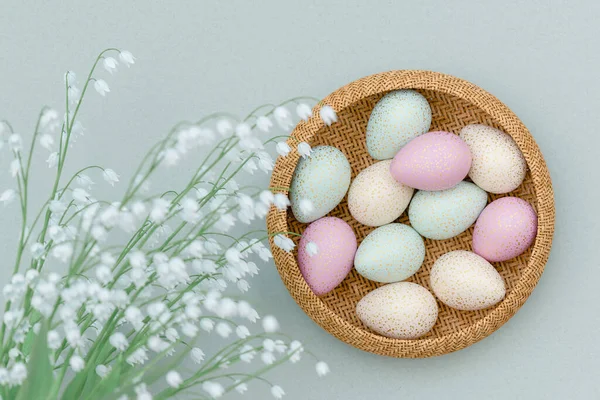 Easter eggs 3D rendering — Stock Photo, Image