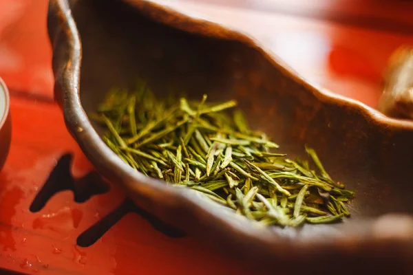 Chahe con té verde — Foto de Stock