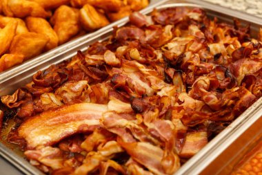 Olay catering üzerinde gıda ısıtıcıları