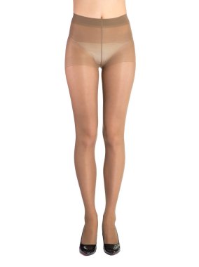 Vücut renkli tayt giymiş düzgün kadın bacakları