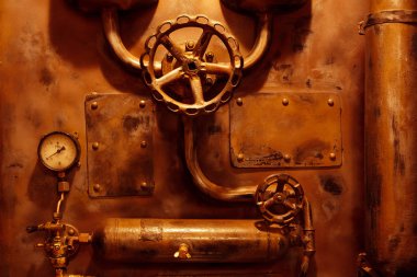 arka plan vintage steampunk