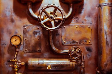 arka plan vintage steampunk