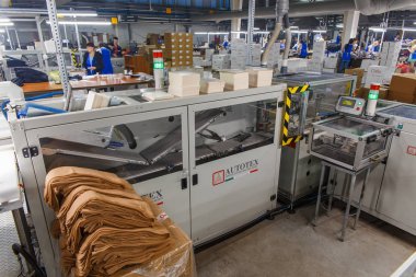 Paketleme makinesi görünümünü