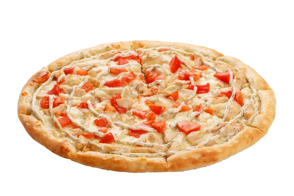 Delicioso clássico italiano Pizza — Fotografia de Stock