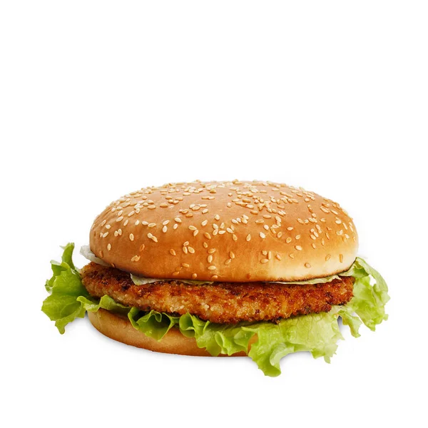 Класичний американський гамбургер — стокове фото