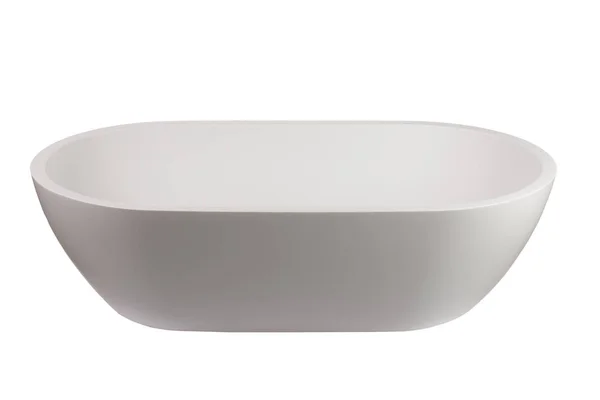 White oval washbasin — Stock Photo, Image