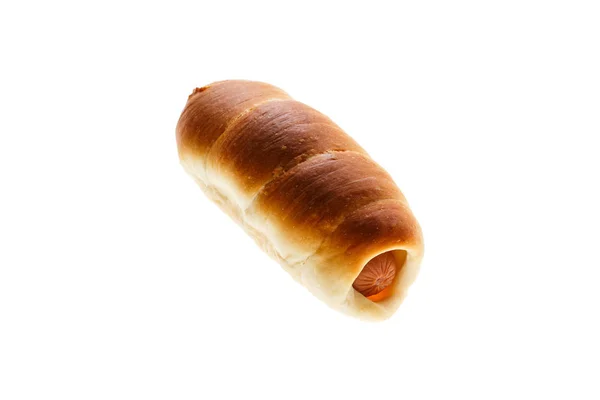 Bakverk med kött inuti — Stockfoto