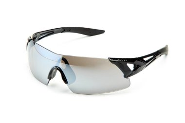 Modern stylish black sports bike sun glasses
