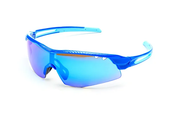 Modernas gafas de sol de bicicleta deportiva con estilo — Foto de Stock