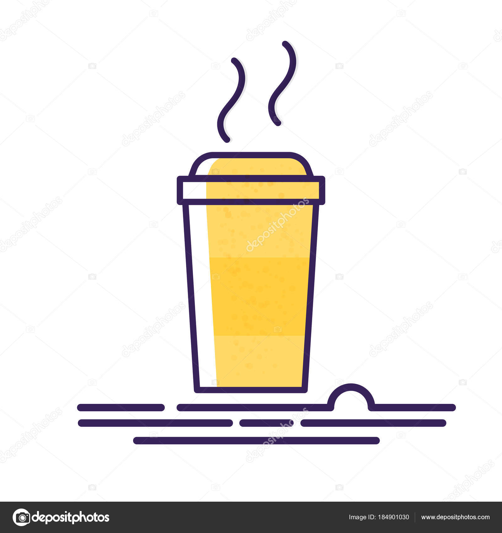 Cartoon Paper Cup With Steam Vector Illustration Hot Drink Tea Coffee Flat Style Vector Image By C Maximstepanov Vector Stock Cartoon Paper Cup With Steam Vector Illustration Hot Drink Tea Coffee Flat Style Vector Image By C Maximstepanov Vector Stock