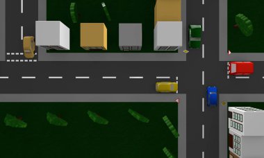 Alman yol işareti öncelik yol ve doğru o sokak sahne