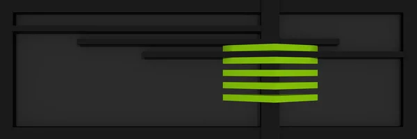 Header / banner for the website with clean lines and box shape
