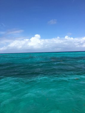 deniz gökyüzü Dominik Cumhuriyeti ile