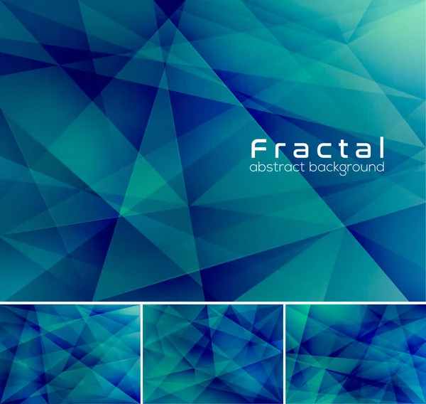 Fondo abstracto fractal — Archivo Imágenes Vectoriales