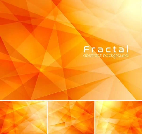 Фрактальный абстрактный фон — стоковый вектор