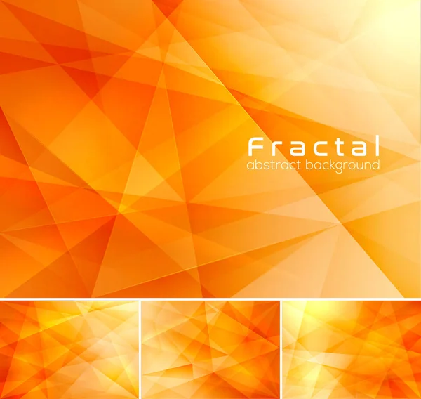 Fondo abstracto fractal — Archivo Imágenes Vectoriales