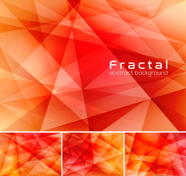 Fondo abstracto fractal — Archivo Imágenes Vectoriales