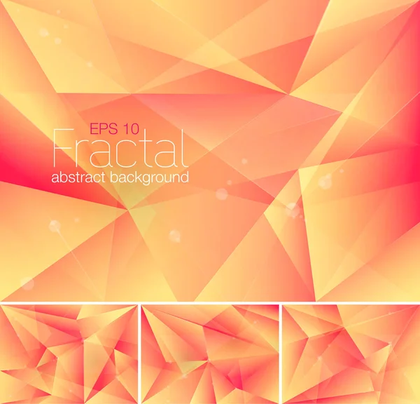 Fond abstrait fractal — Image vectorielle