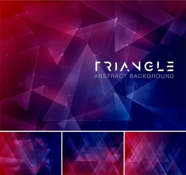 Triangle abstract background — Stock Vector