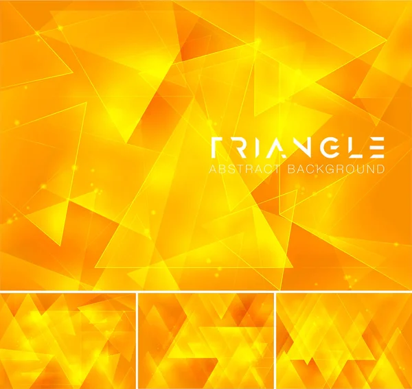Triangolo sfondo astratto — Vettoriale Stock