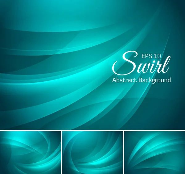 Swirl abstracte achtergrond — Stockvector